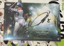 BBM2026 1st Seiya Watanabe Limited Edition Of 30 Autographed Cards With Bonus