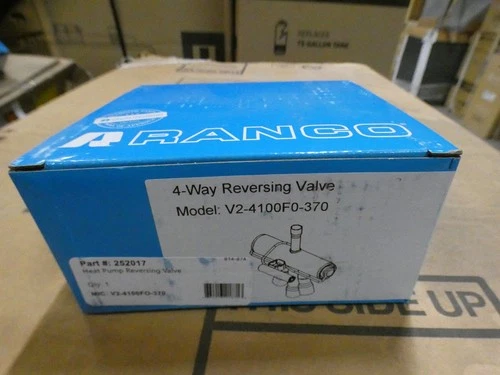 New RANCO V2-4100F0-370 Heat Pump Reversing Valve 5/8"X3/8" R22 R410A