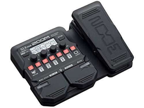 Педаль Stomp Pedal с четырьмя мультиэффектными процессорами Zoom G1X Япония