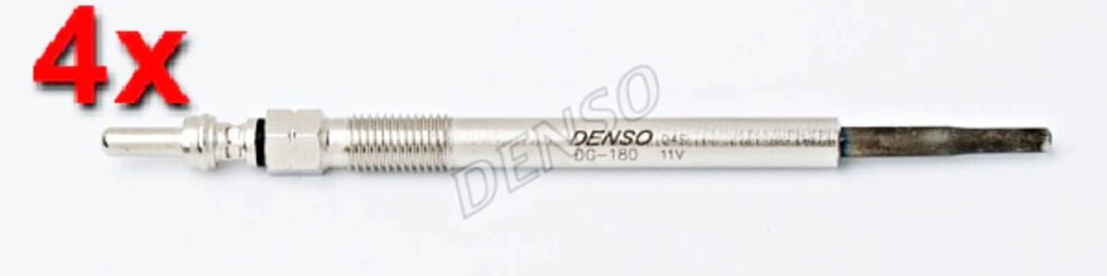 DENSO 4x Glow Plug For CITROEN Berlingo C4 FORD Fiesta MINI PEUGEOT VOLVO 03-16