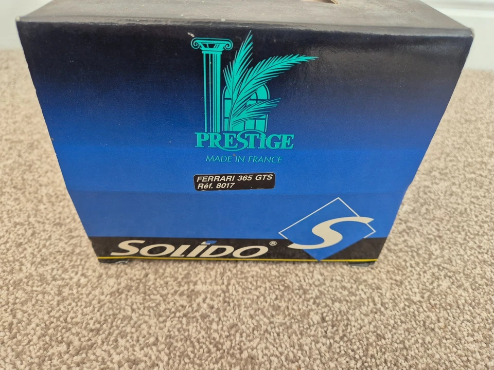 1/18 SOLIDO PRESTIGE CLÁSICO FERRARI 365 GTS COCHE A ESCALA EN CAJA MINT 8017 - Imagen 3 de 4