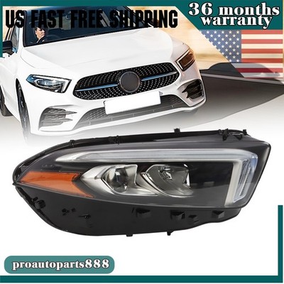 Right Side LED Headlight For 2019-2022 Mercedes Benz A Class A220 A250 W177