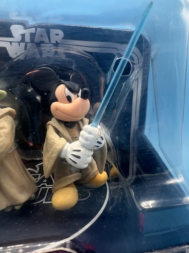 Yoda and Jedi Mickey Star Wars Star Tours Disney Parks Toy Exclusive 2005 (A) - Picture 3 of 10