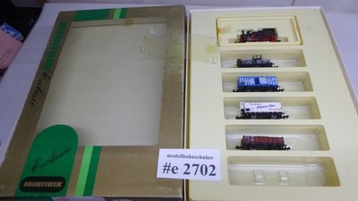 Minitrix N Exclusiv  11014 5 tlg. Bayerische Lokalbahn geprüft, OVP, Lesen-#2702