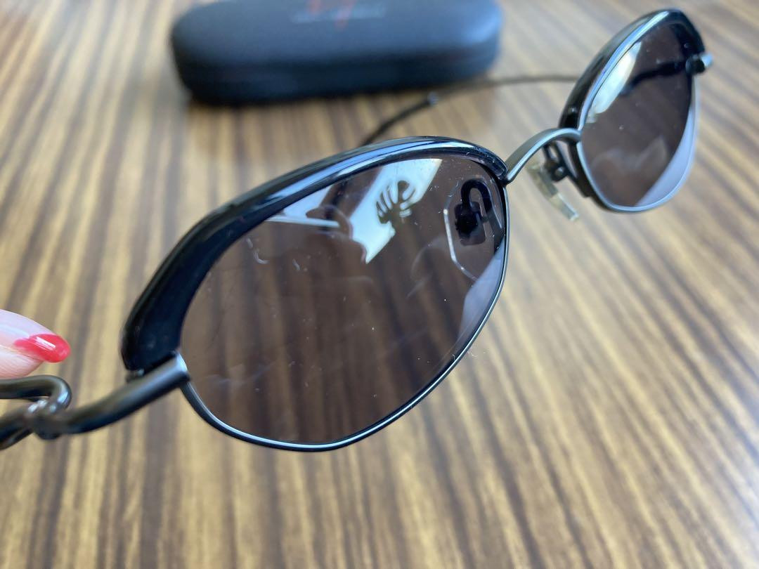 Yohji Yamamoto Sunglasses Oval Vintage 1990s Japan 52-0002