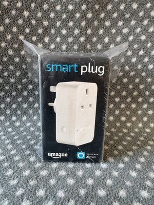 NEU VERSIEGELT Amazon Smart Plug HD34UK Alexa Smart Home weiß neu im Karton UK 3-Pin