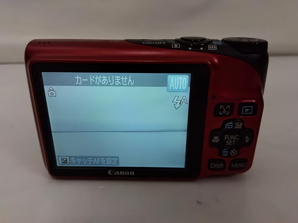 Canon Powershot A2200 Red 14.1 MP 4x Compact Digital Camera From