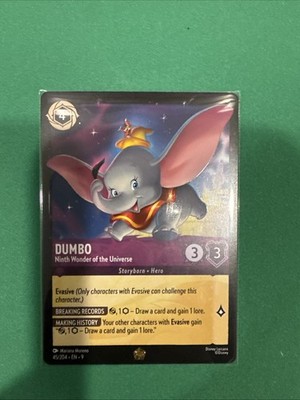 Disney Lorcana Dumbo - Ninth Wonder of the Universe 45/204 Fabled