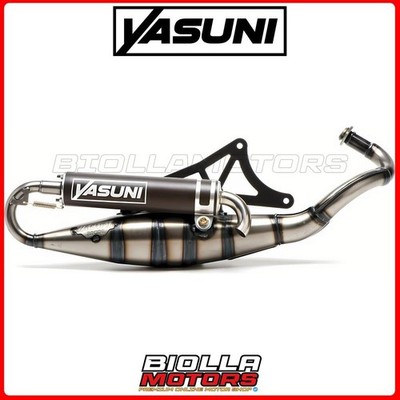 TUB420B AUSPUFF YASUNI R SCHWARZ Gilera RUNNER 50 ZUGELASSEN