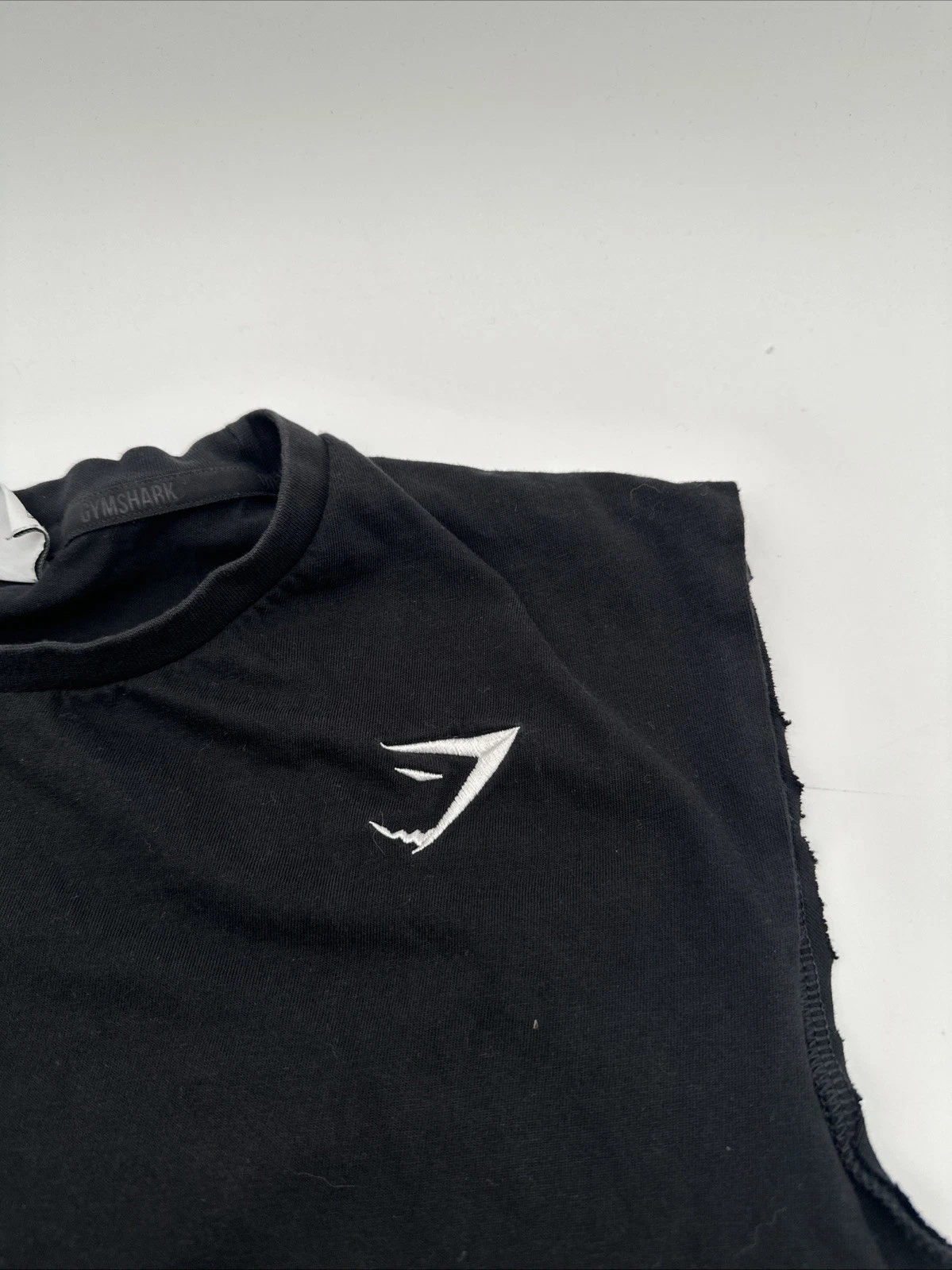 gymshark graphic print logo tank-top