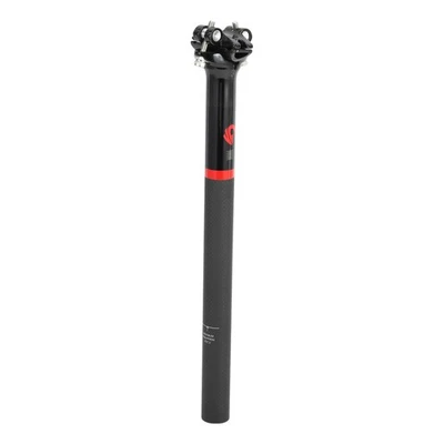 Tige De Selle De Vélo Réglage Tube Rouge 27.2X350Mm Fibre De Carbone - Photo 1/4