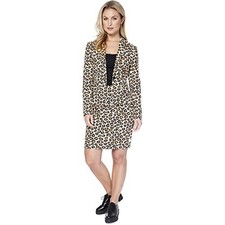 OppoSuits Ladies Size 4 Lady Jag includes Long Sleeve Jacket Skirt