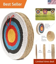 Archery Target - Backyard Straw Archery Target for Recurve Compound or Longbo...