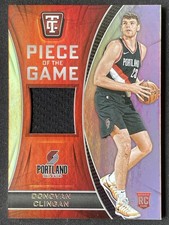 Donovan Clingan 2024-25 Totally Certified Piece of the Game Jersey RC #POG-DNC