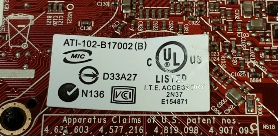 AMD ATI Radeon HD 2400 256MB Graphics Card ATI-102-B17002(B) with DVI Port "P6G" - Image 3 of 4