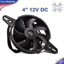 4" 12V DC Universal Motorcycle Radiator Cooling Fan Electric For Dirt Bike ATV
