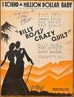 1931 AUTOGRAPHED RUDY VALLEE sheet music I FOUND A MILLION DOLLAR BABY