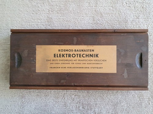 Kosmos Baukasten Elektrotechnik 1930 - 40er Jahre sehr selten