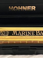 ON SALE MARINE BAND HOHNER 100TH ANNIVERSARY GOLDEN LIMITED EDITION 1896-1996