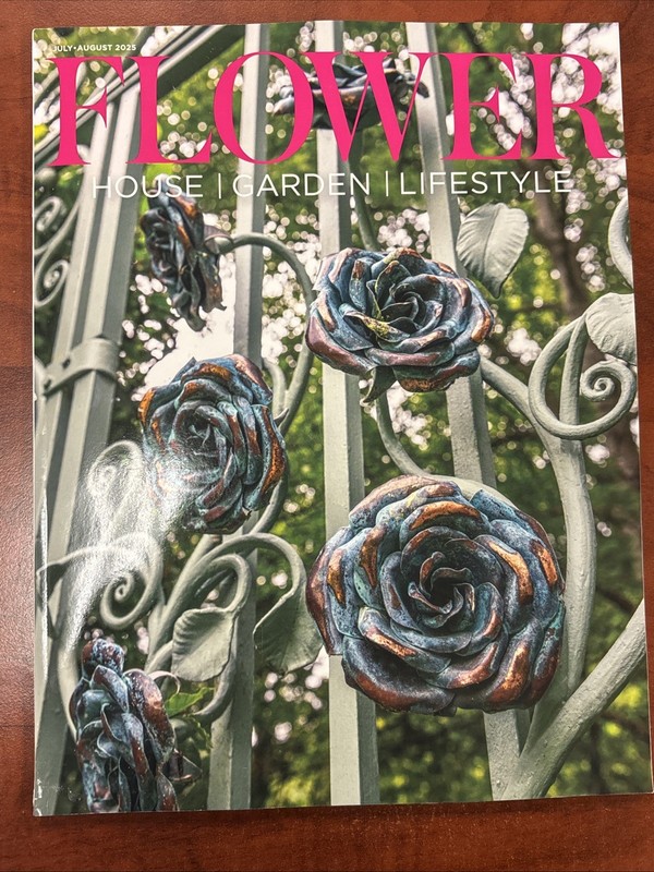 Flower Magazine July/August 2025 House - Garden - Lifestyle  + More