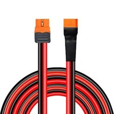 XT60i to XT60i Extension Cable Male to Female 10AWG 50FT, XT60i Connectors So...