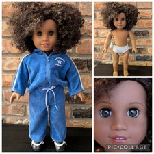 American Girl Truly Me JLY #112 Doll + Vintage Girl Of Today Juicy Velour Suit