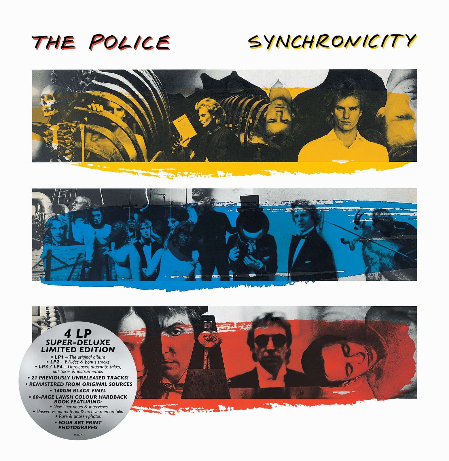 Бокс-сет из 12 альбомов The Police Synchronicity (винил) (ограниченное издание)