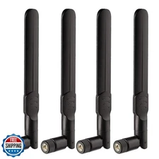 Bingfu 4G LTE 8dBi SMA Male Antenna (4-Pack) Compatible with Spypoint Flex-S 