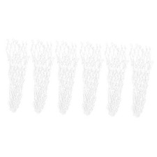 Billiards Table Pocket, 6PCS/Set Net Pocket Long Service Life Billiards White