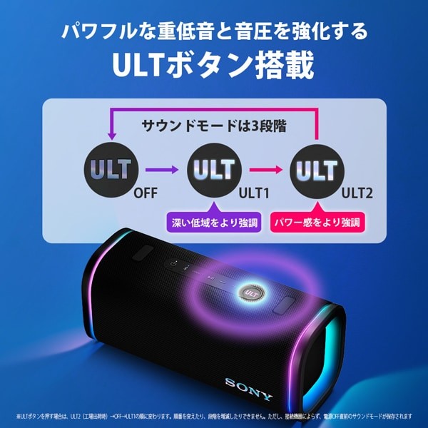 SONY ULT FIELD 5 Wireless Portable Speaker Off-White SRS