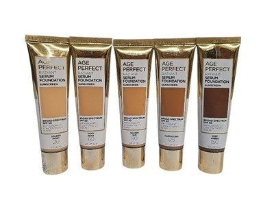 L'oreal Age Perfect Radiant Serum Foundation SPF 50 1oz (YOU PICK) BB 07/2025
