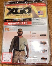New XGO FR Phase 2 Mens Sz 2XL Desert Sand Pants Flame Retardant New Mid- Weight