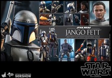 Hot Toys JANGO FETT MMS589 Star Wars Ep II Factory SEALED SHIPPER DOUBLE BOXED