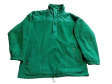 Schoffel Rutland Gore Wind Stopper Fleece Jacket Xl Green Polartec 200 Vtg