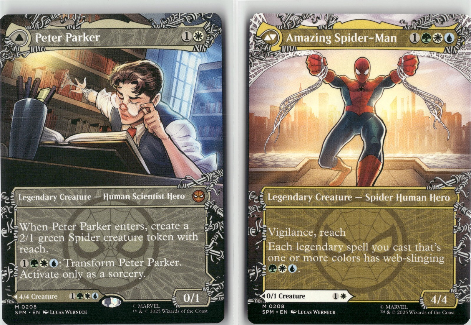 MTG Magic The Gathering Marvel's Spider-Man SPM M (MYTHIC NON FOIL ONLY)