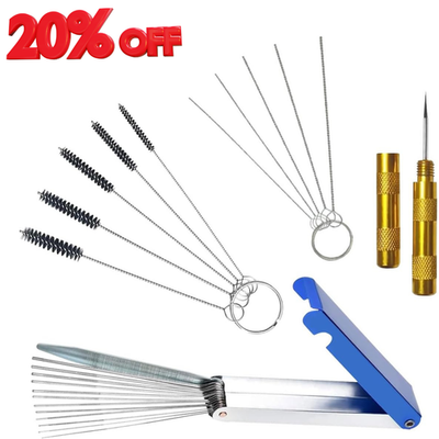 #ad #ad Carburetor Cleaning Kit Carbon Dirt Jet Remove Torch Tip Cleaner Set... $7.99