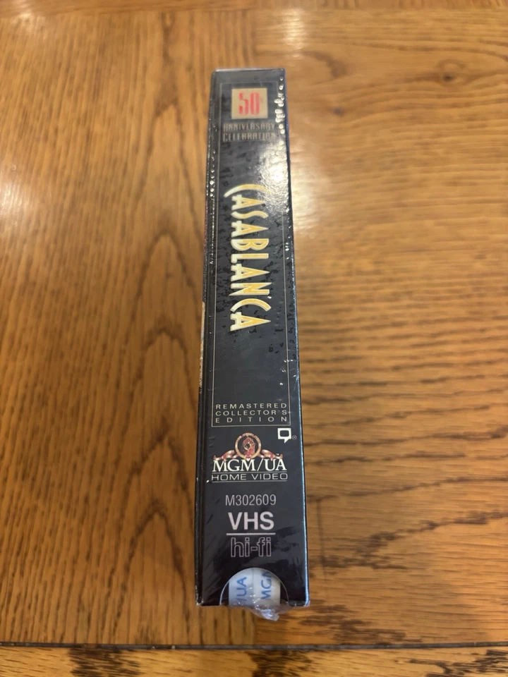 Casablanca (VHS, 1992) 50th Anniversary Remastered Collector’s Edition - Image 2 of 4