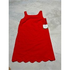 kate spade x target NWT scalloped hem red sleeveless dress XS