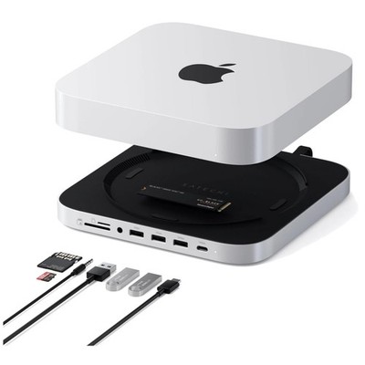 Mac Mini M2/M1 SSD Dock & Stand - 7-in-1 Connectivity