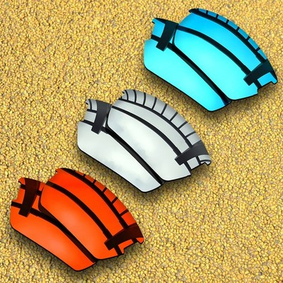 3 Pairs Lenses Replacement for-Wiley X Valor Polarized-Silver&Blue&Red