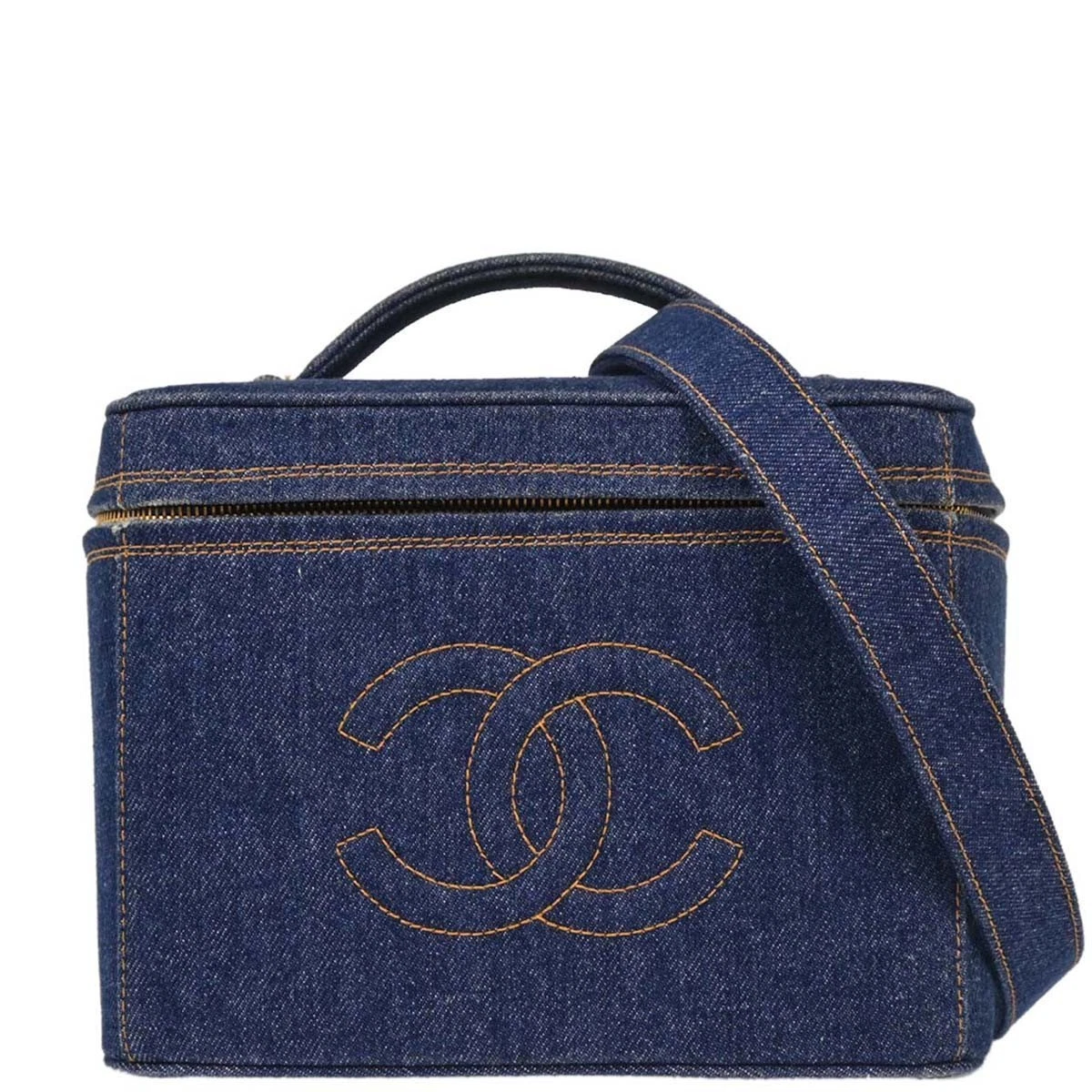 CHANEL Zip Denim Exterior Bags & Handbags for Women for sale | eBay