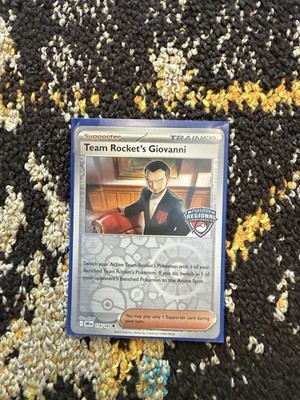 [STAFF] Team Rocket's Giovanni - DRI 174/182 - Regional Staff Promo