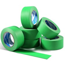 Green Painters Tape,2 inch x 60 Yards x 6 Rolls 360 Yards Total - Green Mas...