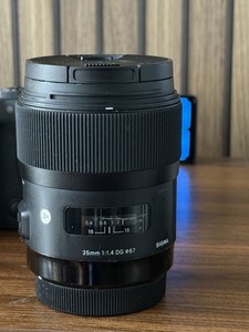 Sigma 35mm f/1.4 DG Prime Lens Canon