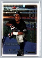 2001 Fleer Triple Crown #257 Elvis Pena Green