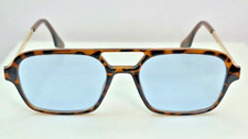 New DeBuff Vintage 70s Flat Aviator UV400 Sunglasses C2