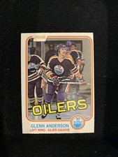 Glenn Anderson 1981-82 O-Pee-Chee #108 Rookie RC – Edmonton Oilers HOF