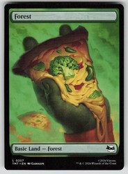 Forest (0257) - Teenage Mutant Ninja Turtles - MTG