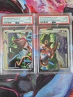 2010 Pokemon Undaunted 89 & 90 Legend  Rayquaza Deoxys Holo PSA 6 155479014