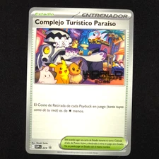 Paradise Resort 224 - 2025 World Championships Spanish Promo - Pokemon Card